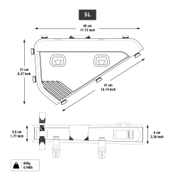 Riverside Bikepacking IPX6 Waterproof Size XS/S Full Frame Roll 12 Riverside Bikepacking IPX6 Waterproof Size XS/S Full Frame Roll -Outdoor Camping Equipment Store k03990ab9db630da3424d8e578b7c4ee6