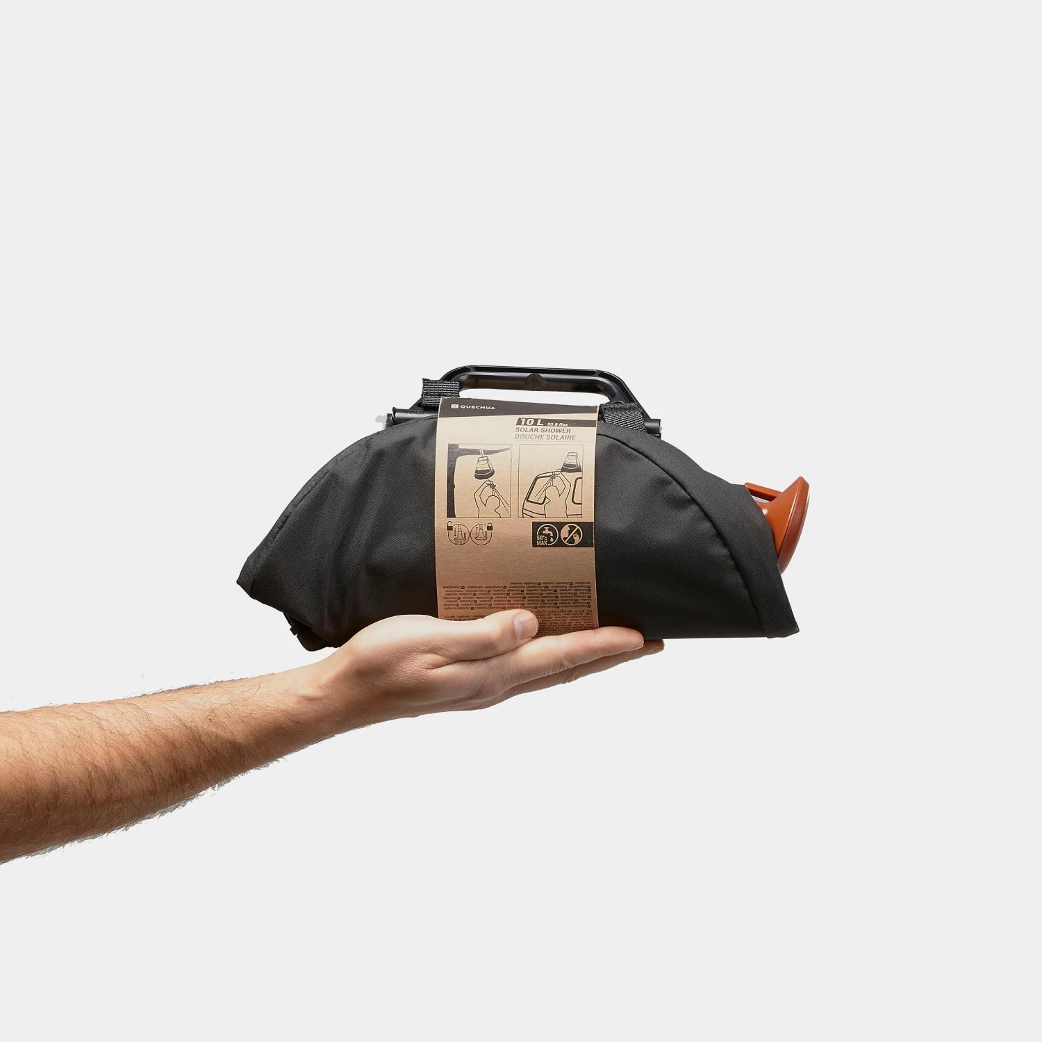Quechua SOLAR CAMPING SHOWER - 10 LITRES 6 Quechua SOLAR CAMPING SHOWER - 10 LITRES - Image 4