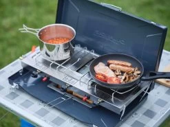 Campingaz Camping Chef DLX Stainless Infrared Gas Stove -Outdoor Camping Equipment Store k0b341d2a1eb585b4b87a157051a11ec0