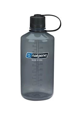 Nalgene 1L Narrow Mouth Sustain Water Bottle - Made From 50% Plastic Waste -Outdoor Camping Equipment Store k1f0eb0982b3e0e079aab47a896924d7b