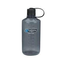 Nalgene 1L Narrow Mouth Sustain Water Bottle - Made From 50% Plastic Waste -Outdoor Camping Equipment Store k427355cd646c520f5d114fecaeb3b251