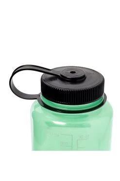 Nalgene 1L Wide Mouth Sustain Water Bottle - Made From 50% Plastic Waste -Outdoor Camping Equipment Store k4322f5087438bfea59a72abb1e8ee28f