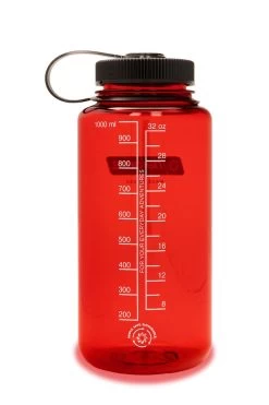 Nalgene 1L Wide Mouth Sustain Water Bottle - Made From 50% Plastic Waste -Outdoor Camping Equipment Store k5e8c6ea229786a71de02e29fd020be78