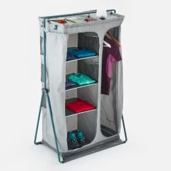 Quechua Large Folding And Compact Camping Wardrobe -Outdoor Camping Equipment Store k6f2be77a6dee27f5a5f50d4ca259cc60