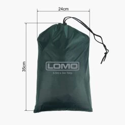 Lomo 4.5m X 3m Bushcraft Tarp -Outdoor Camping Equipment Store k7678e79ecde25af98170a502c4eedefd