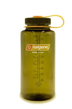 Nalgene 1L Wide Mouth Sustain Water Bottle - Made From 50% Plastic Waste -Outdoor Camping Equipment Store k768072fd1cded5e0f930eadae8d84852