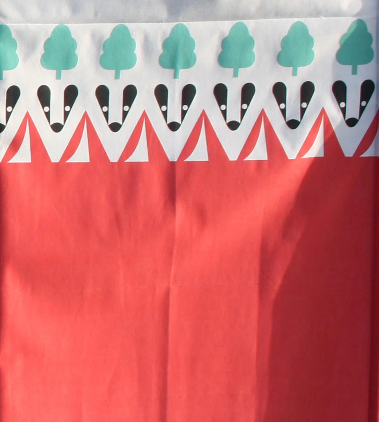 OLPRO Witley 5 Pole Wooden Windbreak 4 OLPRO Witley 5 Pole Wooden Windbreak - Image 2