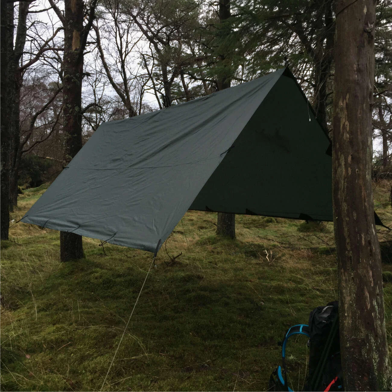 Lomo 4.5m X 4.5m Bushcraft Tarp 6 Lomo 4.5m X 4.5m Bushcraft Tarp - Image 4