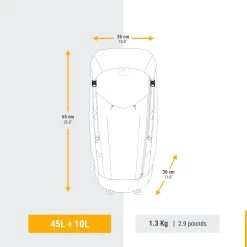 Women’s Ultralight Trekking Backpack 45+10 L -Outdoor Camping Equipment Store k89aa17a85440973a5bdeb2cf73a86143