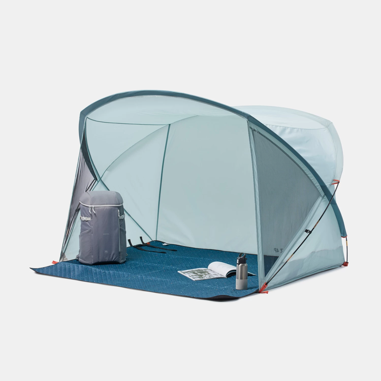 Quechua Camping Shelter With Poles - 4 Person 5 Quechua Camping Shelter With Poles - 4 Person - Image 3
