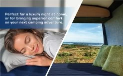 Single Comfort Plus Air Bed – Navy/White -Outdoor Camping Equipment Store k8cc5021531f70013326385ea51de4e2f