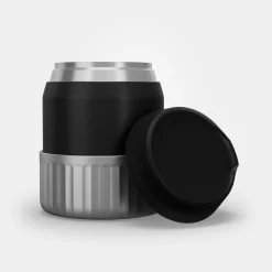 Quechua Stainless Steel Isothermal Food Box For Hiking MH500 0.8 L With Bowl Black -Outdoor Camping Equipment Store ka2e12d4fd47de5b6c38e2f06a732e432