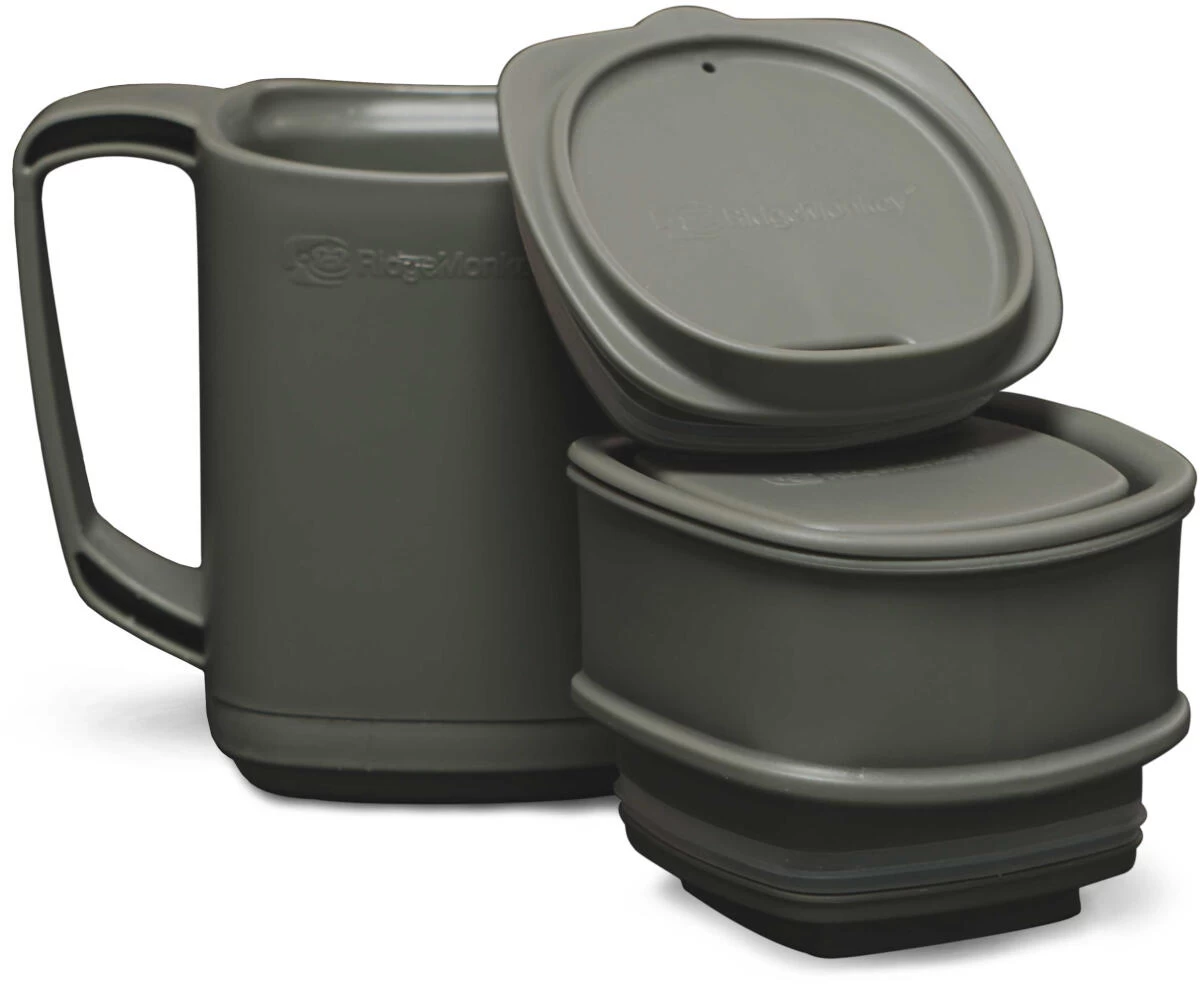 RidgeMonkey ThermoMug DLX Brew Set Green (RM419) 4 RidgeMonkey ThermoMug DLX Brew Set Green (RM419) - Image 2