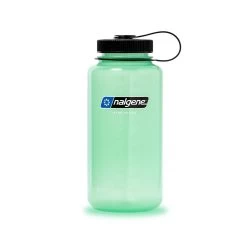 Nalgene 1L Wide Mouth Sustain Water Bottle - Made From 50% Plastic Waste -Outdoor Camping Equipment Store kbe6cad7d9d961528b5aa0107887e1062