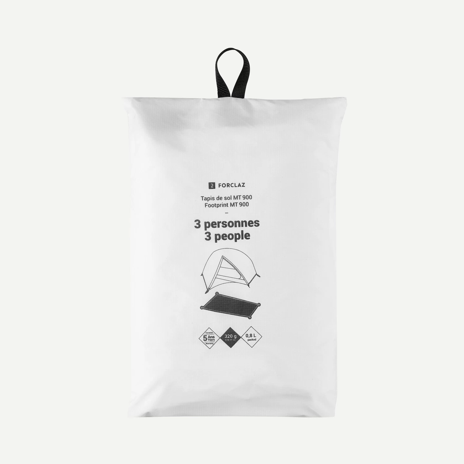 Groundsheet MT900 For 3 Person Tent - Minimal Editions - Undyed 5 Groundsheet MT900 For 3 Person Tent - Minimal Editions - Undyed - Image 3