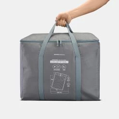 Quechua CAMPING SLEEPING BAG - ARPENAZ 0° COTTON DOUBLE -Outdoor Camping Equipment Store kd004f33d3a3e96c29264f6d1c4057b21