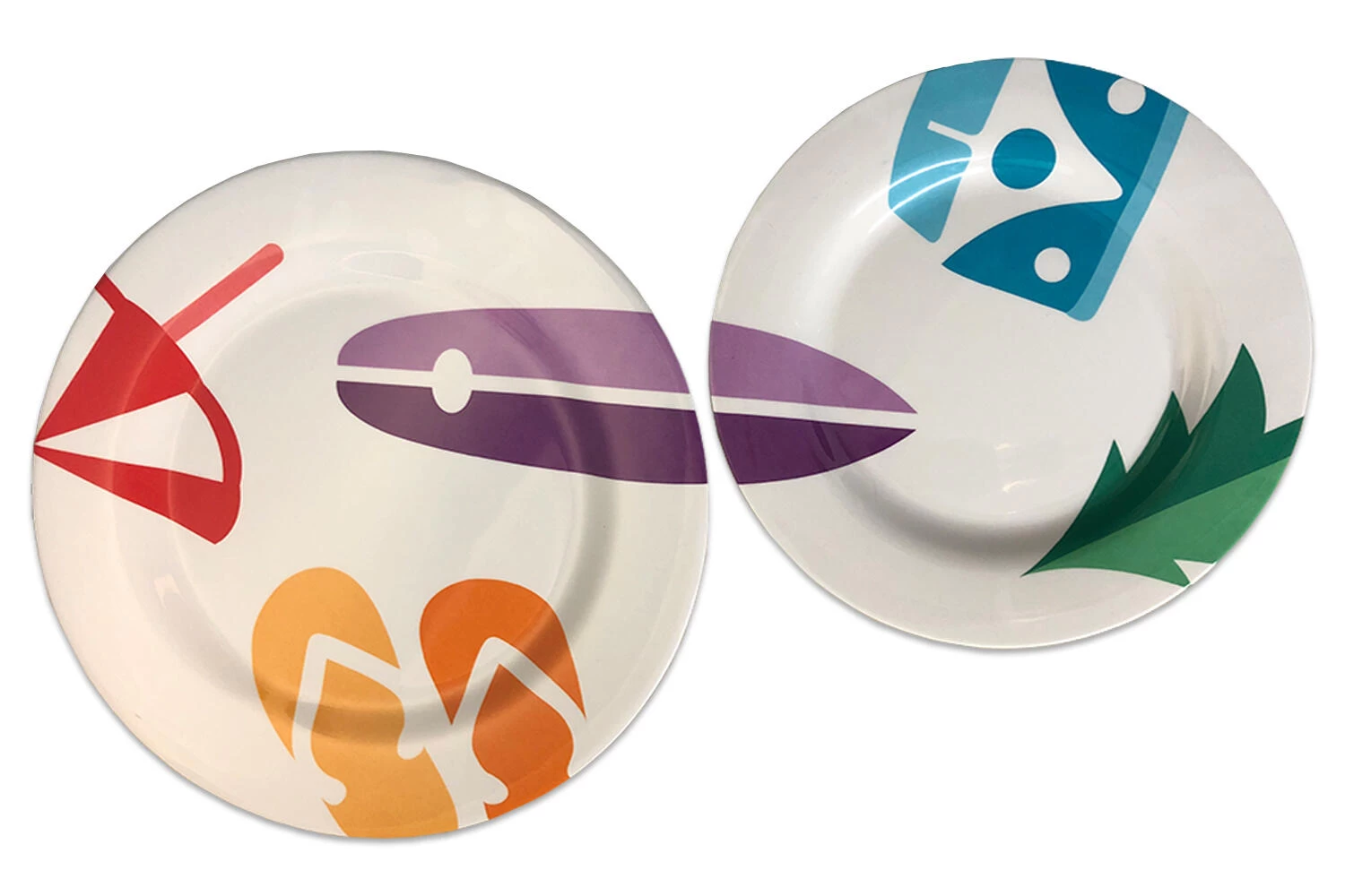 OLPRO Spring Bay Melamine Set (8 Piece) 4 OLPRO Spring Bay Melamine Set (8 Piece) - Image 2