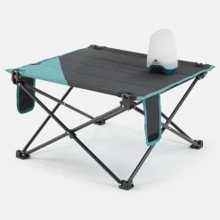 Quechua LOW FOLDING CAMPING TABLE MH100 Grey -Outdoor Camping Equipment Store ke01116bcd26d4e1c3ec42ec72115518a