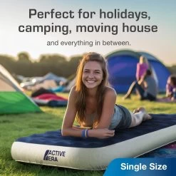 Single Camping Air Bed – Navy/White 14 Single Camping Air Bed – Navy/White -Outdoor Camping Equipment Store ke0160c9288cb4396f815e970710f66df