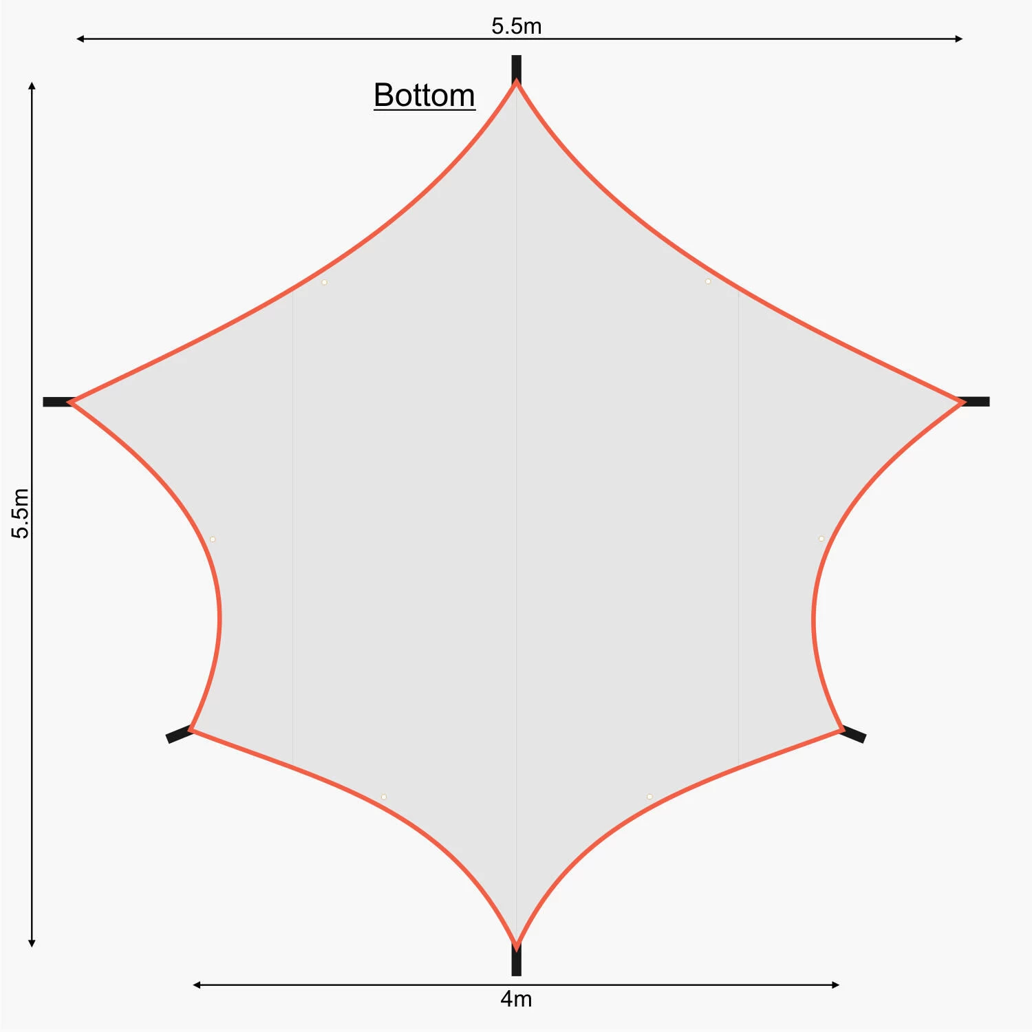 Lomo Fasgadh 5m Tarp 7 Lomo Fasgadh 5m Tarp - Image 5
